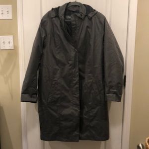 Eddie Bauer convertible all-weather coat